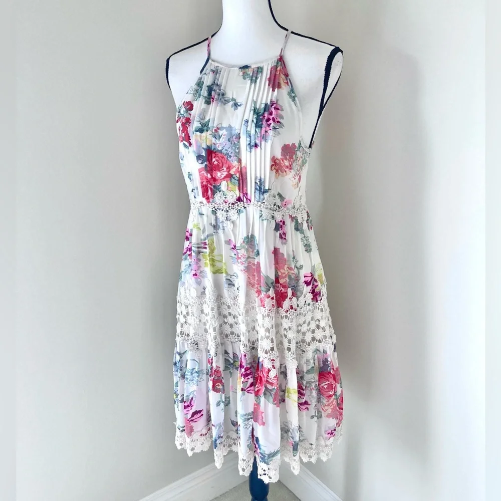 Anthropologie Ranna Gill Kalila Floral Dress Size S - Picture 6 of 13